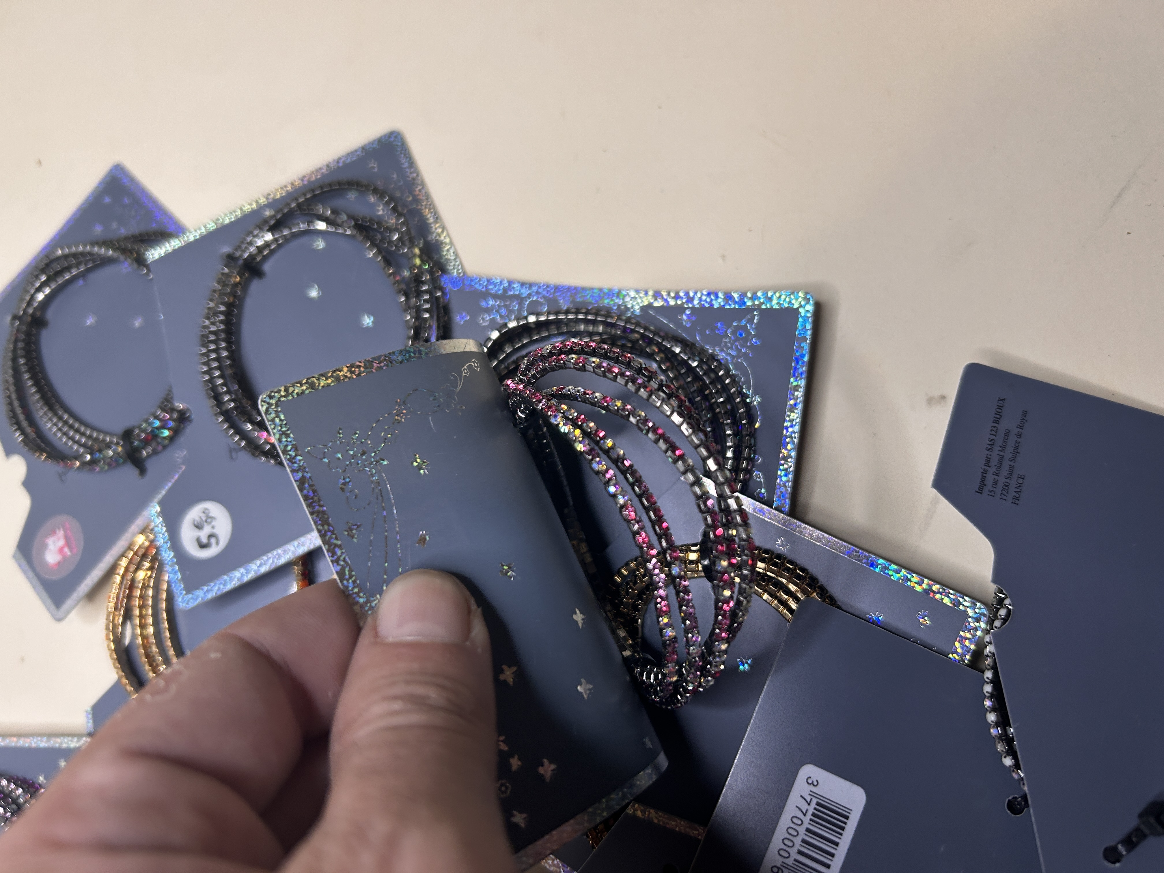 Lote al por mayor de Pulseras de Bisutería de Cuentas